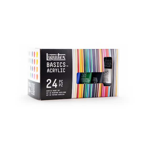 Liquitex BASICS® Acrylic Color Set, 24 Count